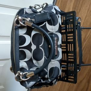 Coach Kristen Double Zip Satchel (F22305)